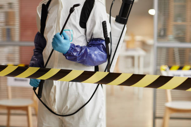 Professional Trauma Scene Cleanup technician working in Claremont, NH